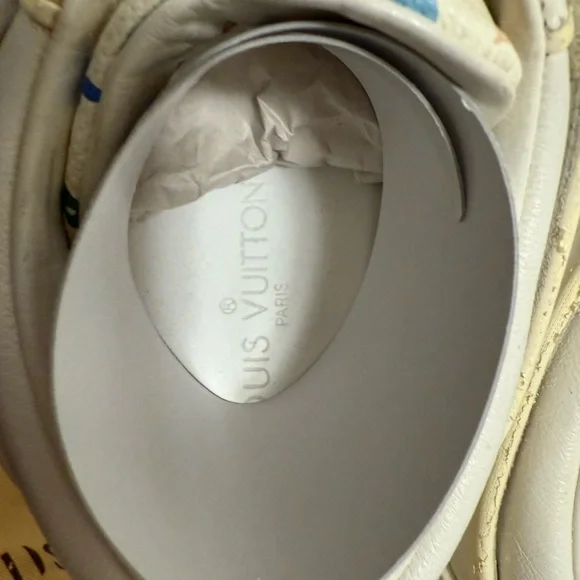 Louis Vuitton Murakami Multi-Color Monogram Leather Shoes - size 5.5W (4M) - Picture 7 of 8